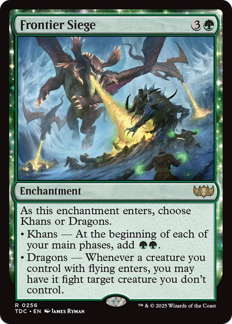 Frontier Siege [Tarkir: Dragonstorm Commander] | Exor Games Summserside
