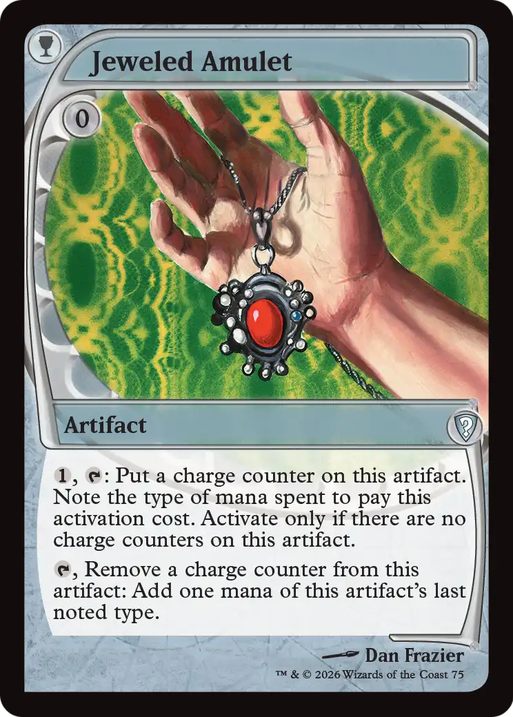 Jeweled Amulet (Future Sight) [Mystery Booster: Commander Edition] | Exor Games Summserside