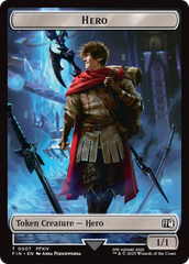 Hero (0007) // Treasure Double-Sided Token [FINAL FANTASY Tokens] | Exor Games Summserside