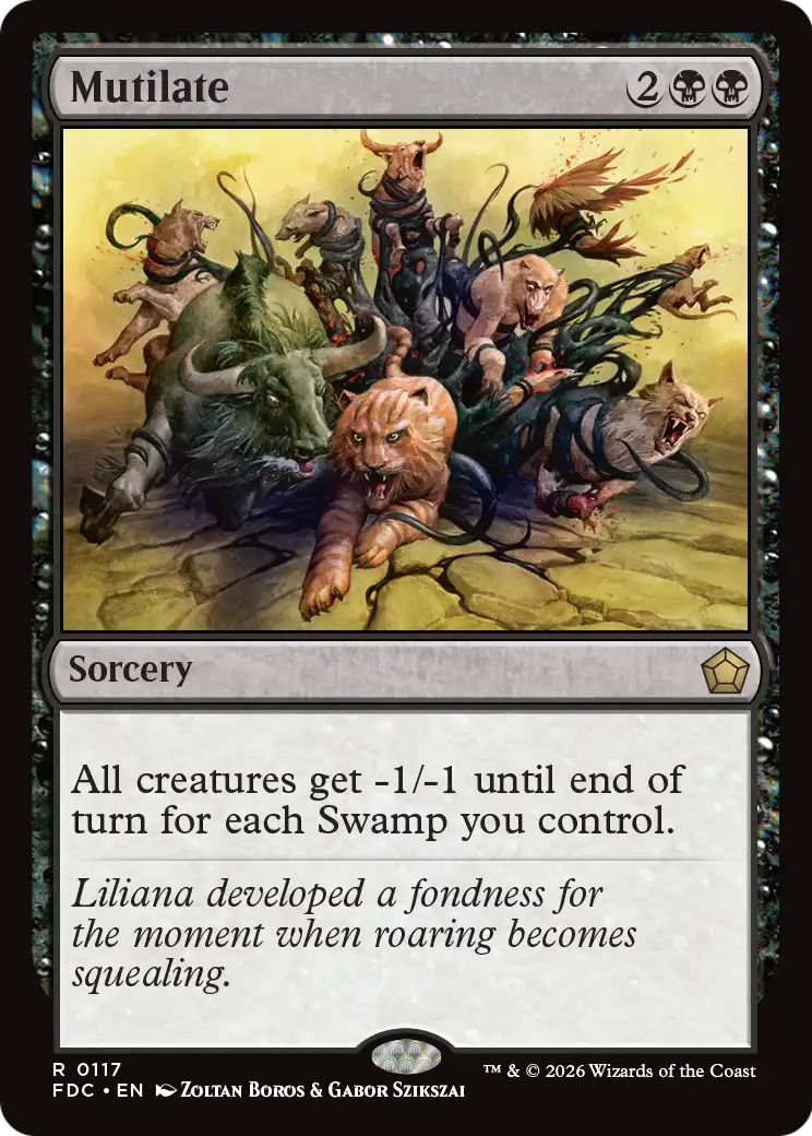 Mutilate [Foundations Commander] | Exor Games Summserside