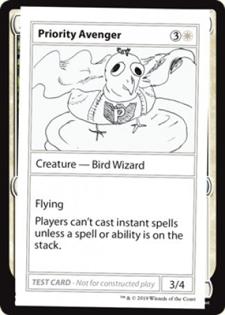 Priority Avenger (2021 Edition) [Mystery Booster Playtest Cards] | Exor Games Summserside