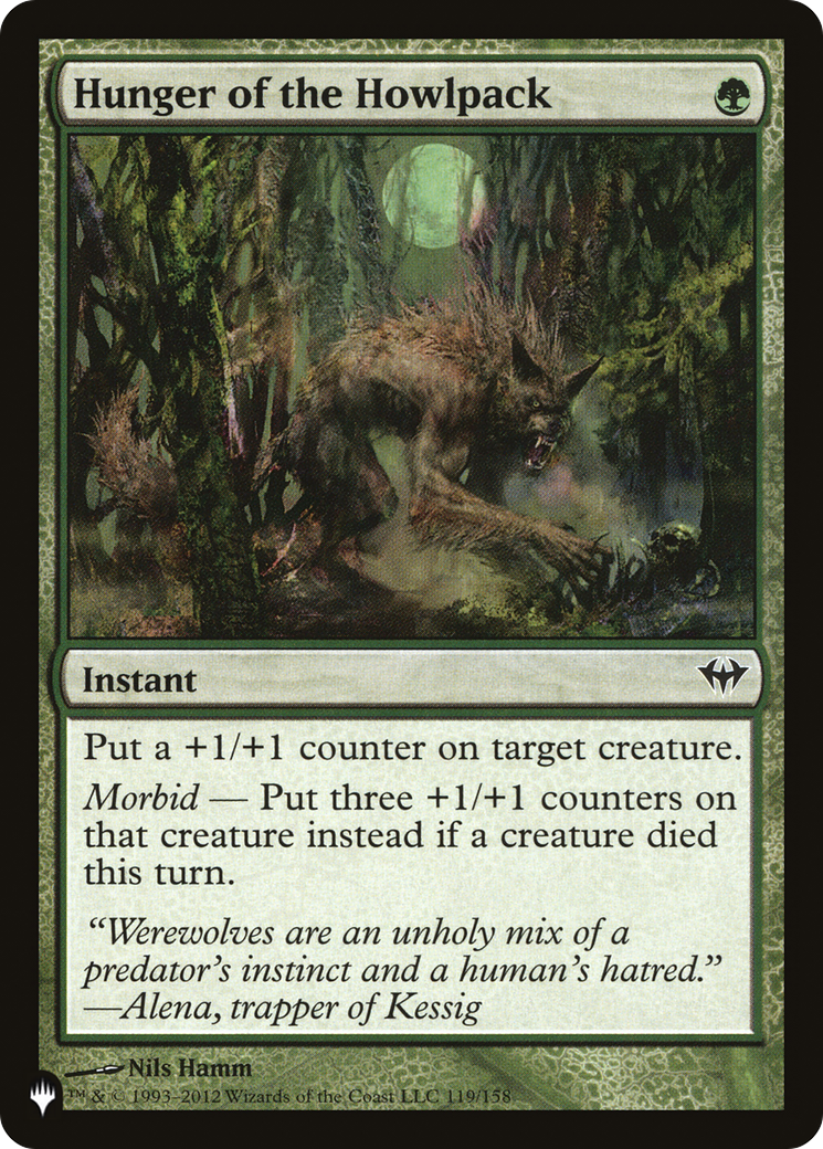 Hunger of the Howlpack [The List] | Exor Games Summserside