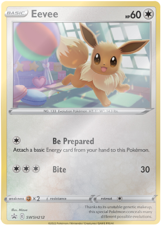 Eevee (SWSH212) [Sword & Shield: Black Star Promos] | Exor Games Summserside