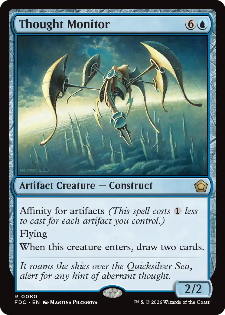 Thought Monitor [Foundations Commander] | Exor Games Summserside