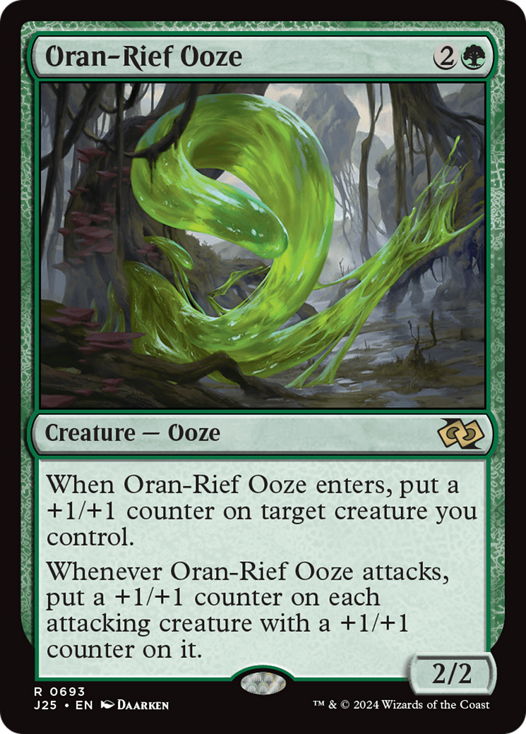 Oran-Rief Ooze [Foundations Jumpstart] | Exor Games Summserside