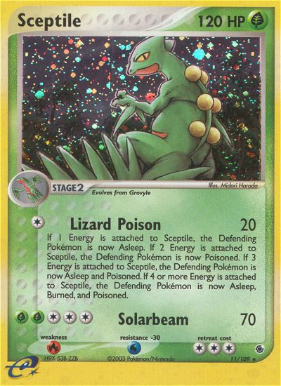 Sceptile (11/109) [EX: Ruby & Sapphire] | Exor Games Summserside