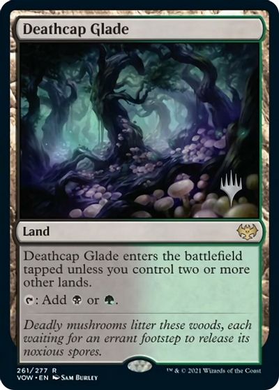 Deathcap Glade (Promo Pack) [Innistrad: Crimson Vow Promos] | Exor Games Summserside