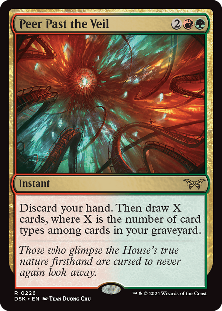 Peer Past the Veil [Duskmourn: House of Horror] | Exor Games Summserside