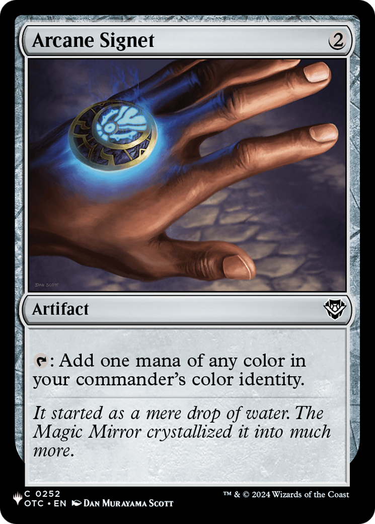 Arcane Signet (OTC) [The List] | Exor Games Summserside