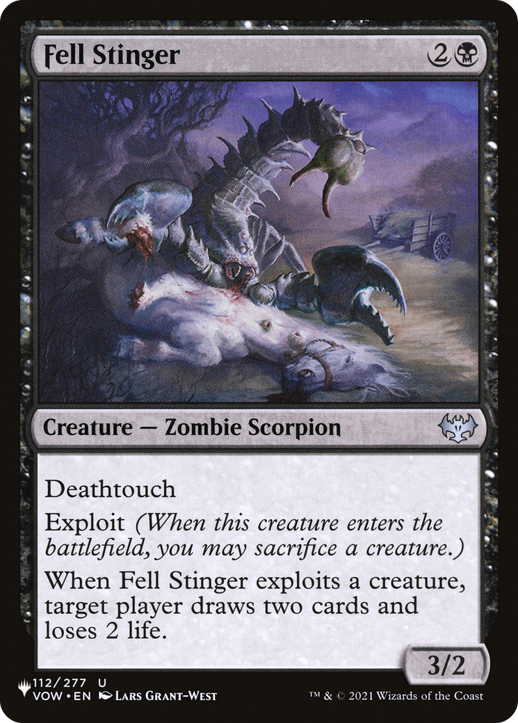 Fell Stinger [The List] | Exor Games Summserside