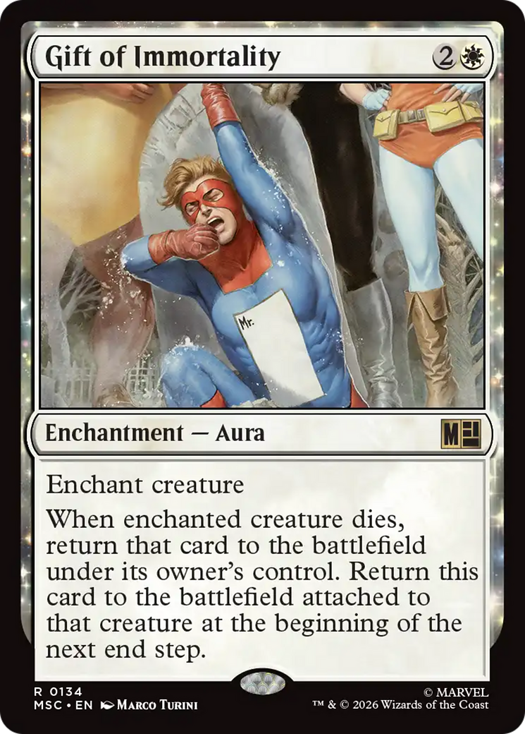 Gift of Immortality [Marvel Super Heroes Commander] | Exor Games Summserside