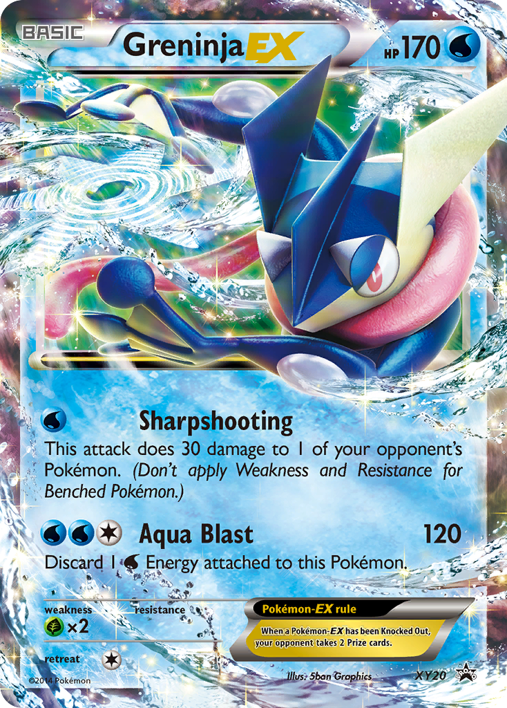 Greninja EX (XY20) [XY: Black Star Promos] | Exor Games Summserside