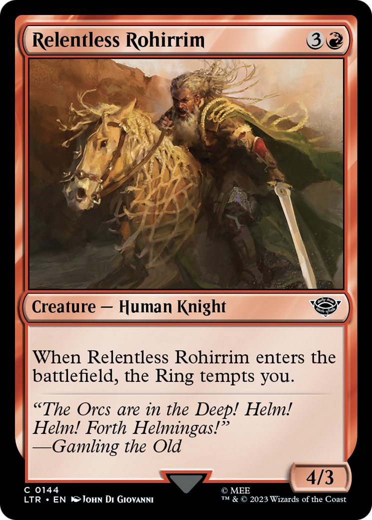 Relentless Rohirrim [The Lord of the Rings: Tales of Middle-Earth] | Exor Games Summserside
