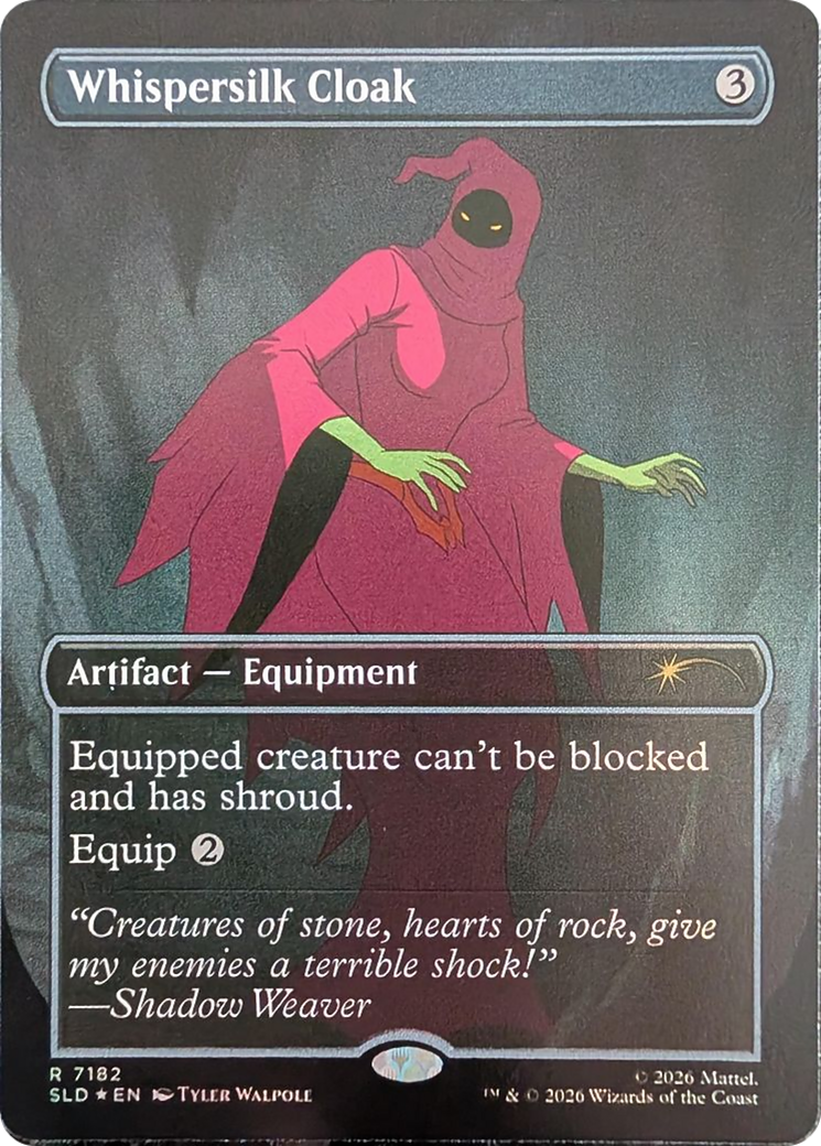 Whispersilk Cloak (7182) [Secret Lair Drop Series] | Exor Games Summserside