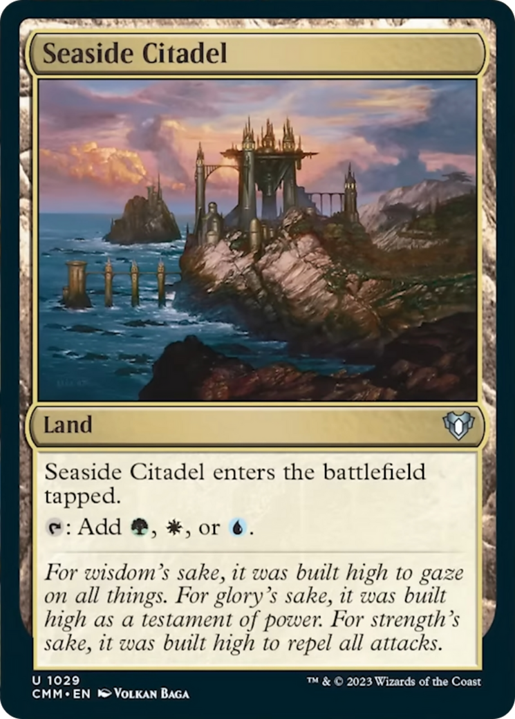 Seaside Citadel [Commander Masters] | Exor Games Summserside