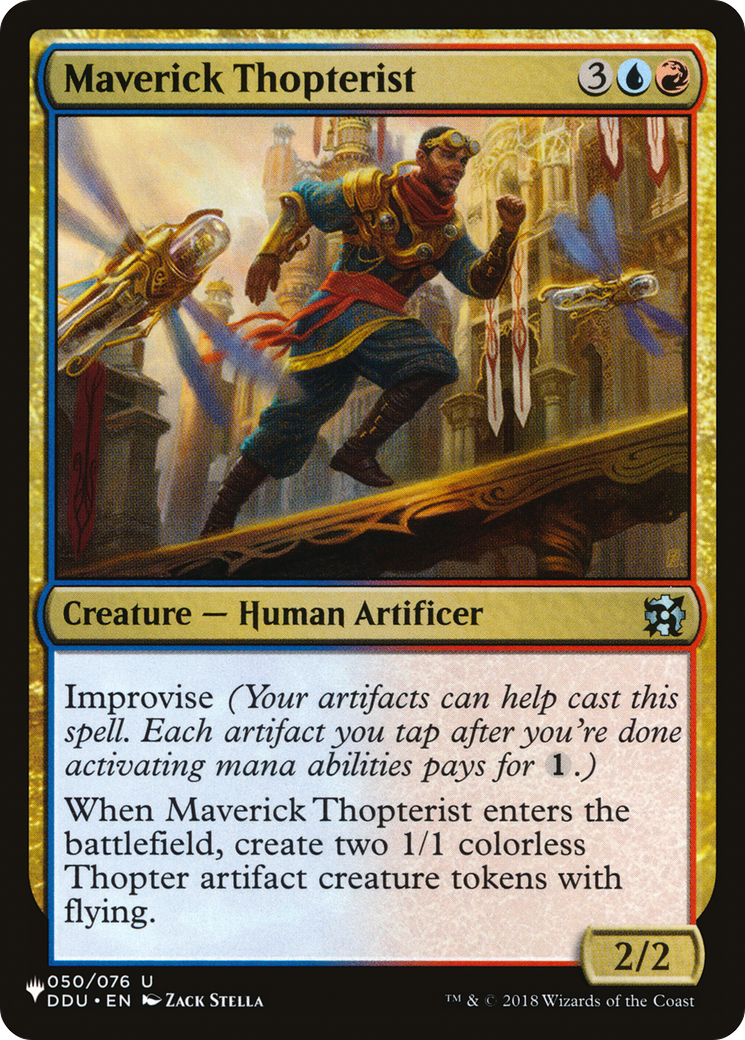 Maverick Thopterist (DDU) [The List] | Exor Games Summserside