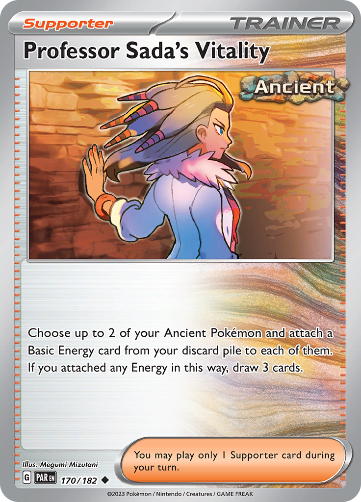 Professor Sada's Vitality (170/182) [Scarlet & Violet: Paradox Rift] | Exor Games Summserside