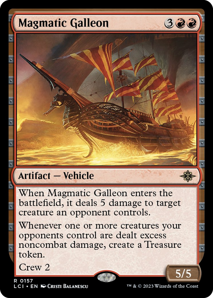 Magmatic Galleon [The Lost Caverns of Ixalan] | Exor Games Summserside