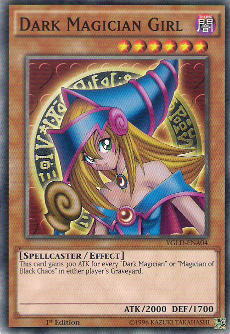 Dark Magician Girl [YGLD-ENA04] Common | Exor Games Summserside