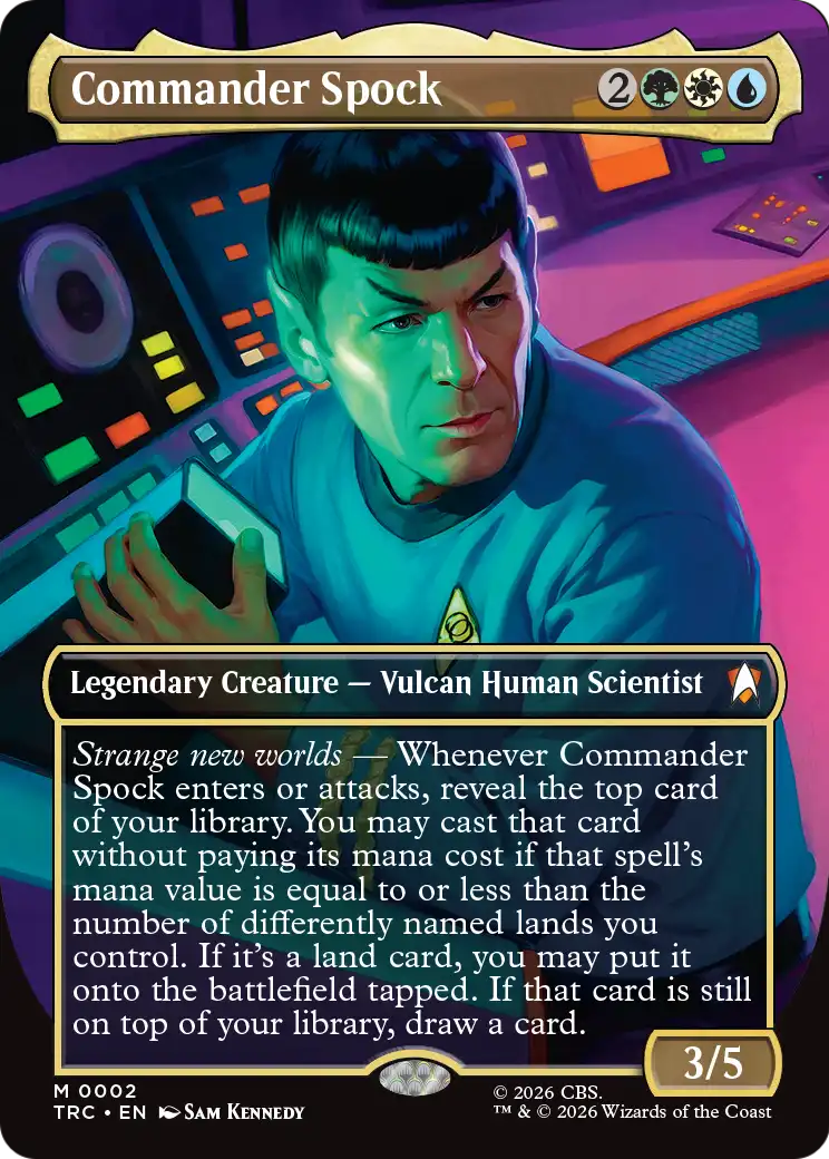 Curzon Dax, Bound by Blood (Extended Art) [Star Trek Commander] | Exor Games Summserside