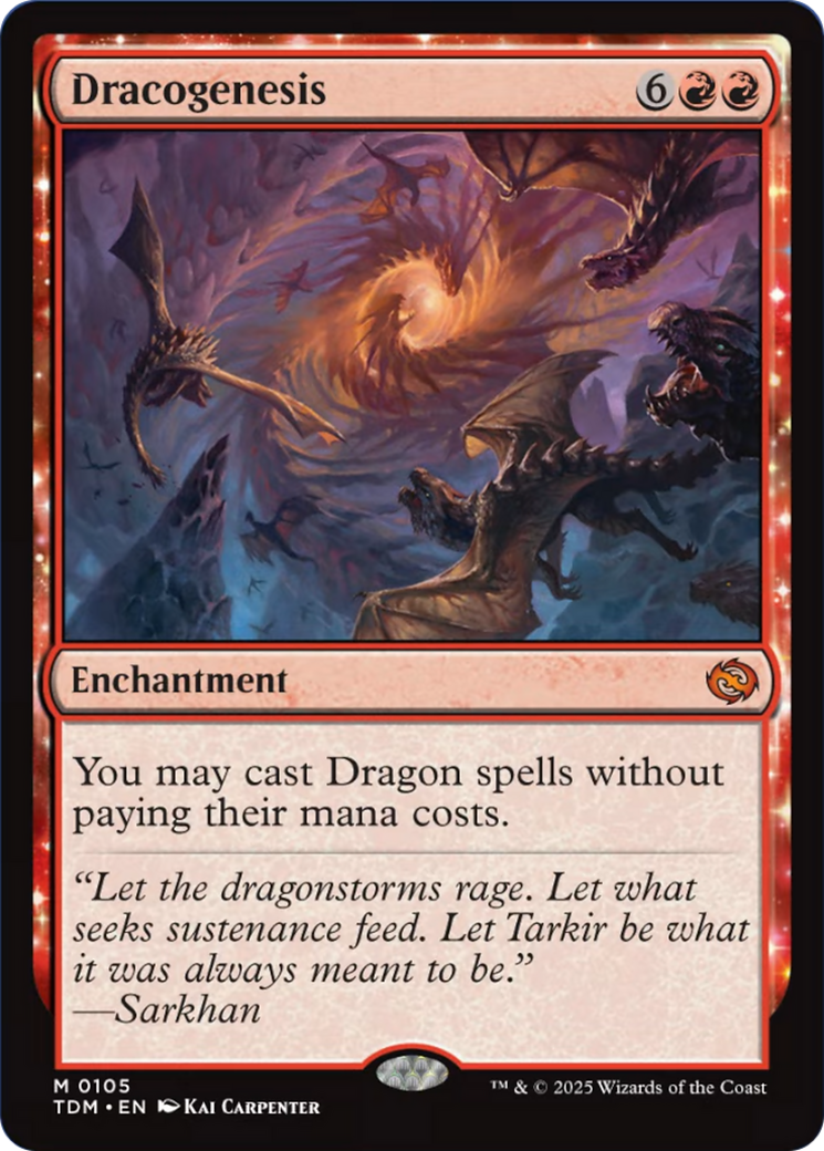 Dracogenesis [Tarkir: Dragonstorm] | Exor Games Summserside