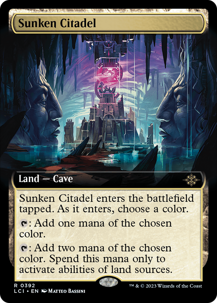 Sunken Citadel (Extended Art) [The Lost Caverns of Ixalan] | Exor Games Summserside