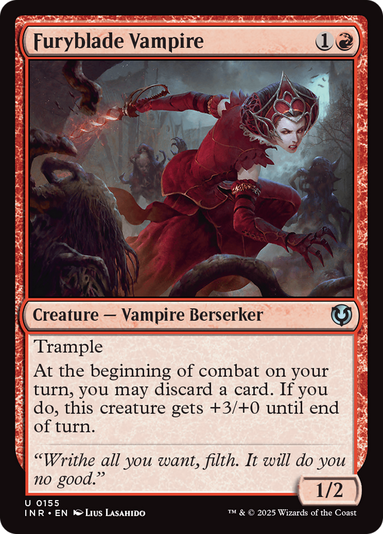 Furyblade Vampire [Innistrad Remastered] | Exor Games Summserside