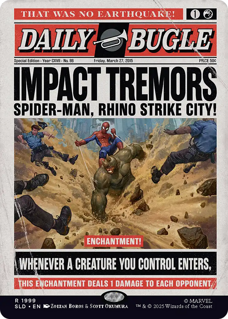 Impact Tremors (1999) (Rainbow Foil) [Secret Lair Drop Series] | Exor Games Summserside