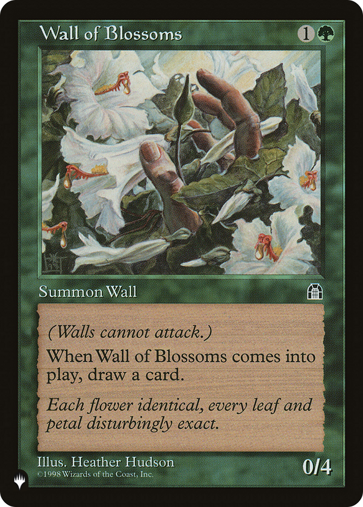 Wall of Blossoms [The List Reprints] | Exor Games Summserside