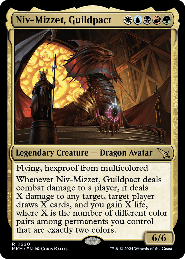 Niv-Mizzet, Guildpact [Murders at Karlov Manor] | Exor Games Summserside