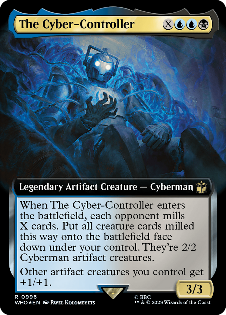 The Cyber-Controller (Extended Art) (Surge Foil) [Doctor Who] | Exor Games Summserside