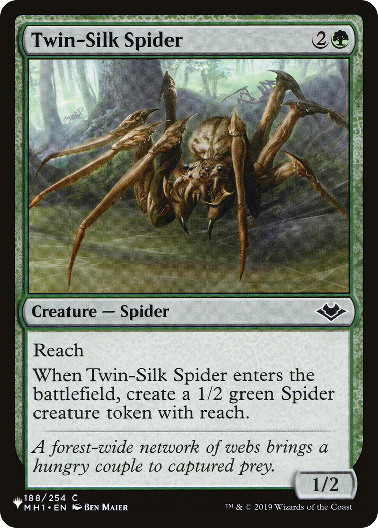 Twin-Silk Spider [The List] | Exor Games Summserside