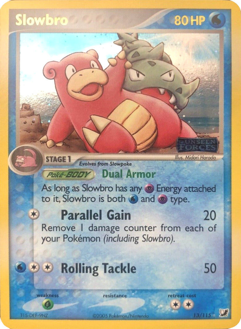 Slowbro (13/115) (Stamped) [EX: Unseen Forces] | Exor Games Summserside