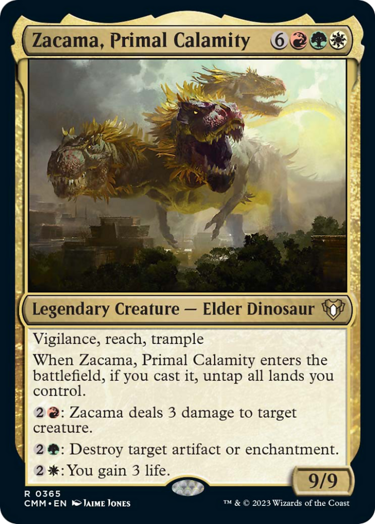 Zacama, Primal Calamity [Commander Masters] | Exor Games Summserside