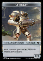 Servo // Construct (0041) Double-Sided Token [Commander Masters Tokens] | Exor Games Summserside