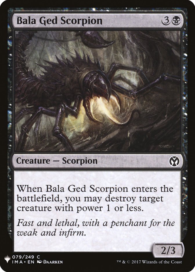 Bala Ged Scorpion [Mystery Booster] | Exor Games Summserside