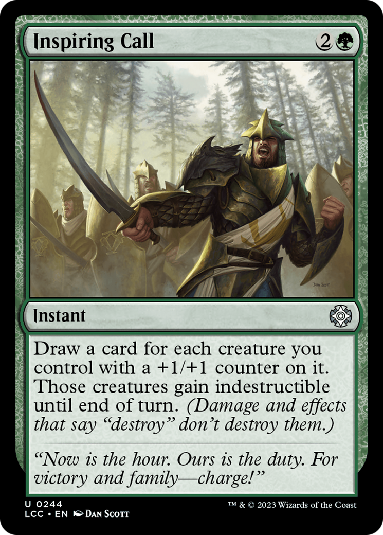 Inspiring Call [The Lost Caverns of Ixalan Commander] | Exor Games Summserside