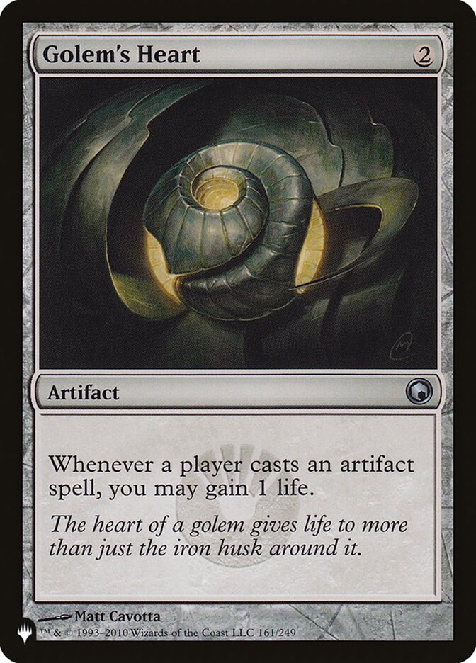 Golem's Heart [The List] | Exor Games Summserside