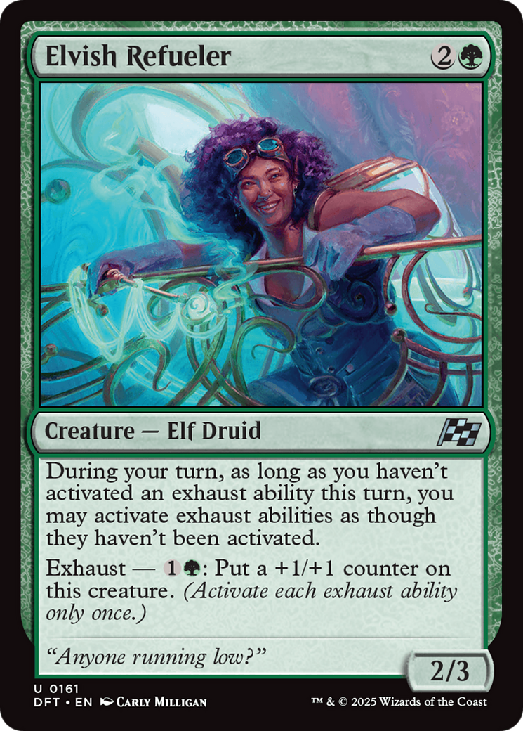 Elvish Refueler [Aetherdrift] | Exor Games Summserside