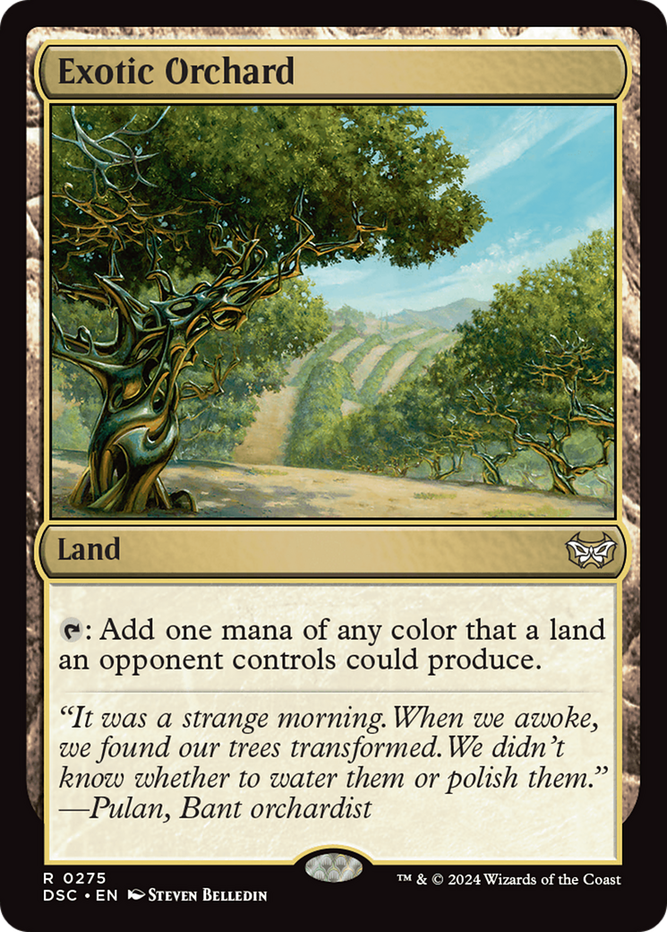 Exotic Orchard [Duskmourn: House of Horror Commander] | Exor Games Summserside