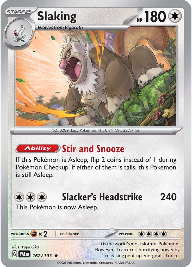 Slaking (162/193) [Scarlet & Violet: Paldea Evolved] | Exor Games Summserside