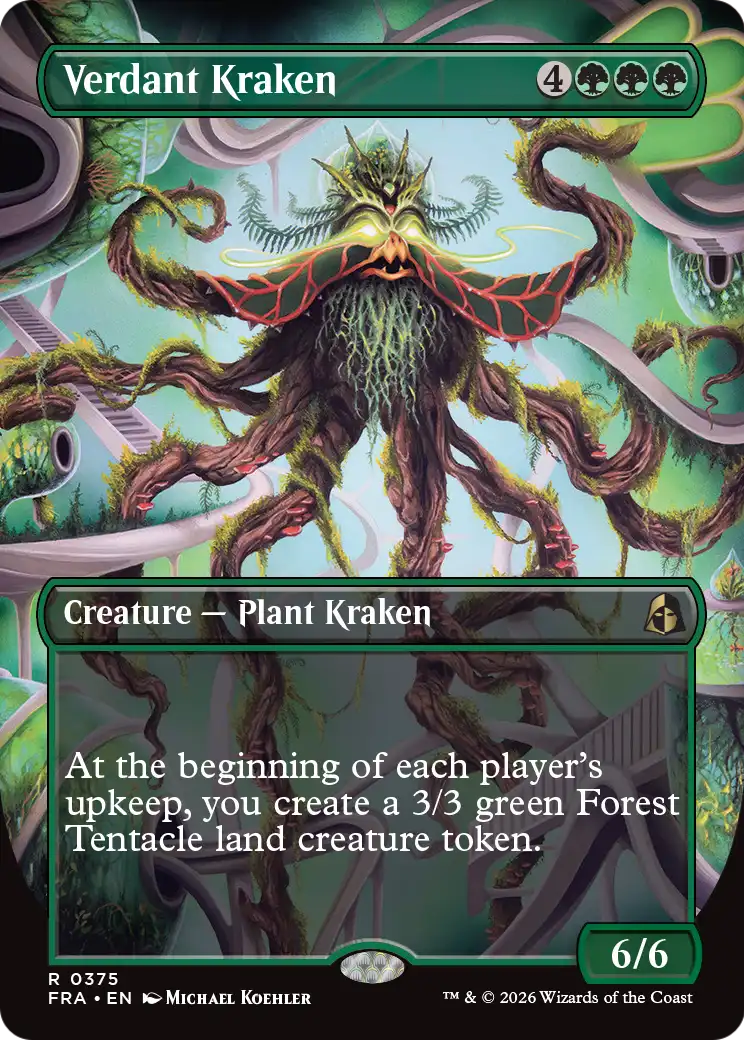 Verdant Kraken (Borderless) [Reality Fracture] | Exor Games Summserside