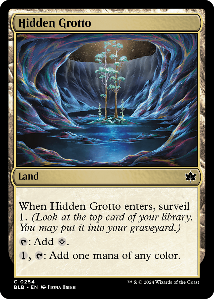 Hidden Grotto [Bloomburrow] | Exor Games Summserside