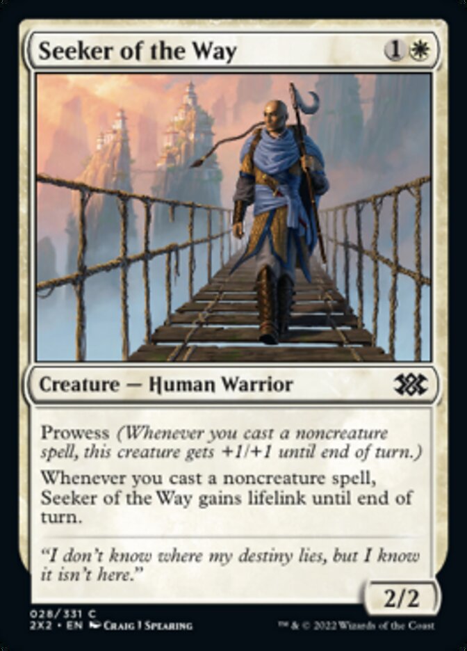 Seeker of the Way [Double Masters 2022] | Exor Games Summserside