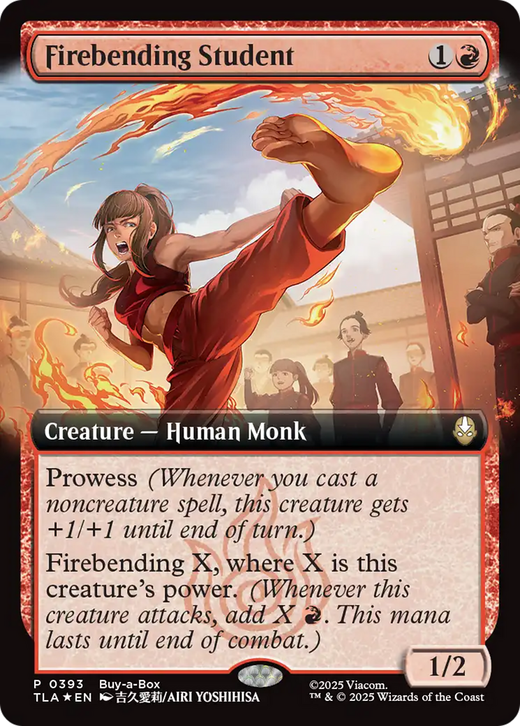 Firebending Student (Extended Art) [Avatar: The Last Airbender Promos] | Exor Games Summserside