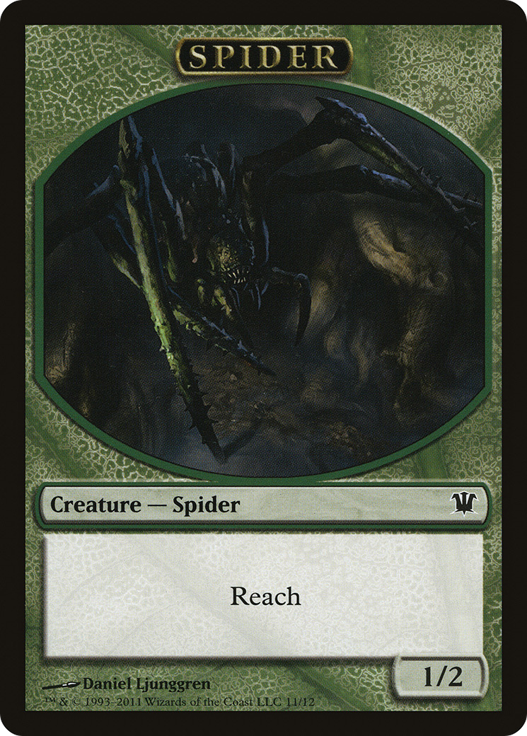Insect // Spider Double-Sided Token [Innistrad Remastered Tokens] | Exor Games Summserside