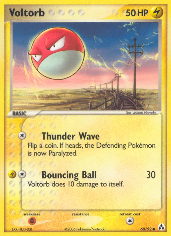 Voltorb (68/92) [EX: Legend Maker] | Exor Games Summserside
