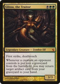 Glissa, the Traitor (Mirrodin Besieged) [Oversize Cards] | Exor Games Summserside