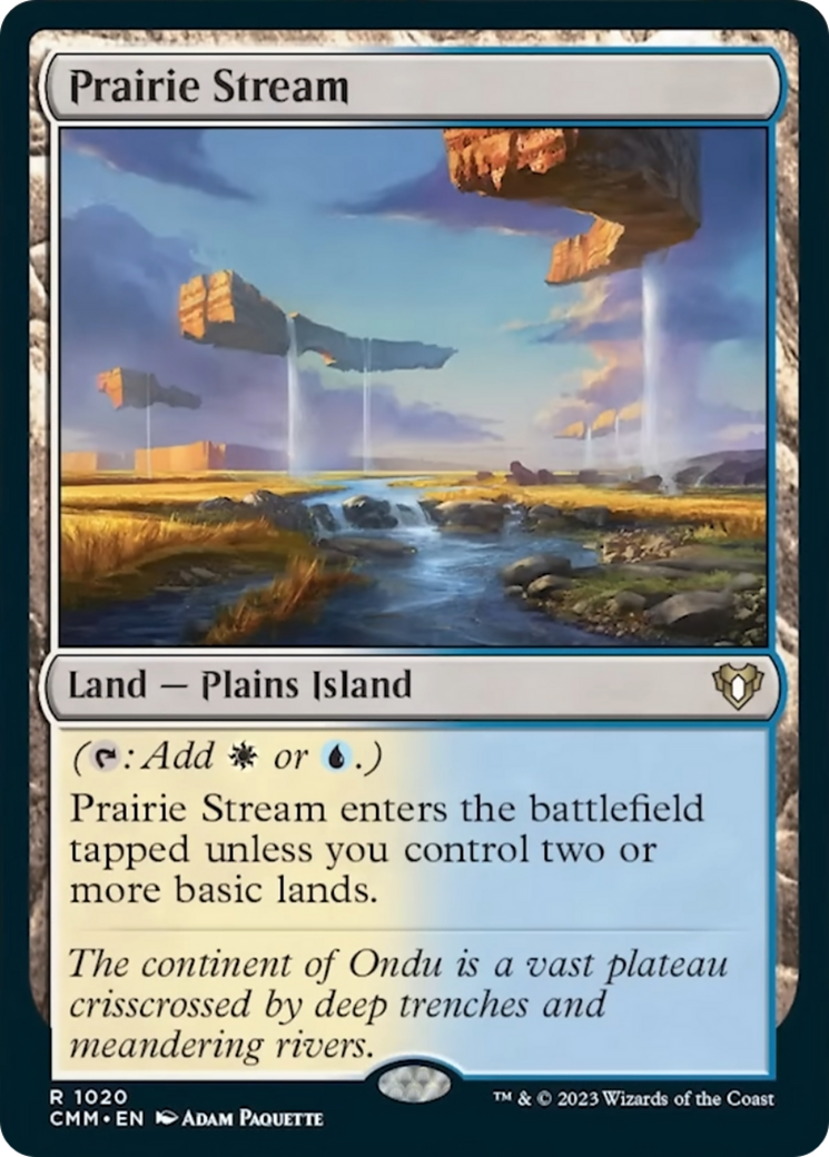 Prairie Stream [Commander Masters] | Exor Games Summserside