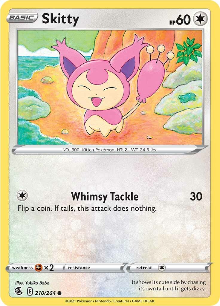 Skitty (210/264) [Sword & Shield: Fusion Strike] | Exor Games Summserside